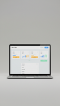 Mini CRM Interface for Laptop
